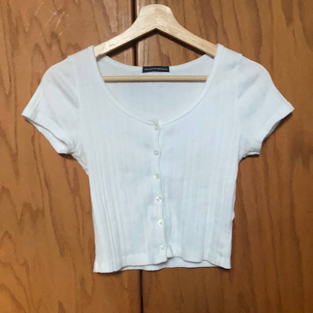 White Brandy Melville button up